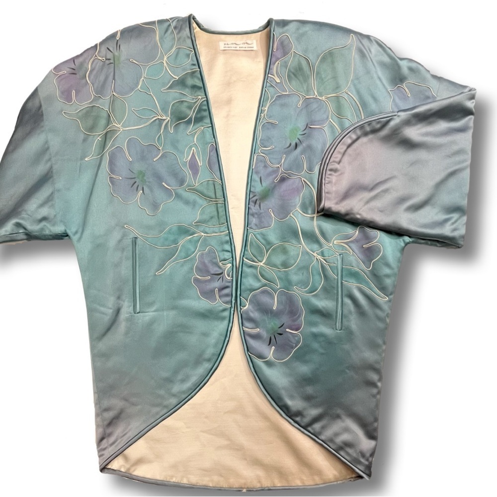 Ulla Maija Maki Silk‎ Hand Painted Kimono
